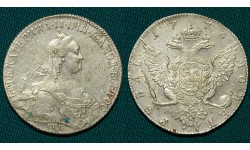 1 рубль 1776 год, СПБ-ЯЧ-TИ.